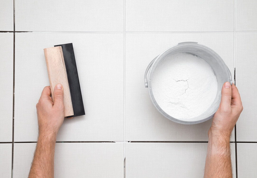 How to grout tiles