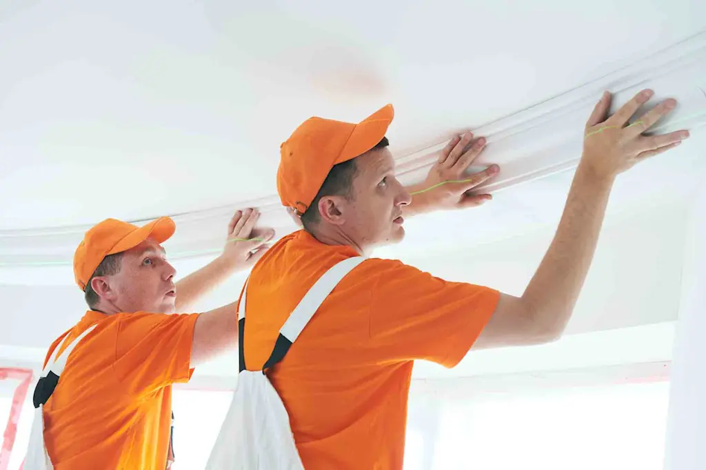 How to put up coving and cornice