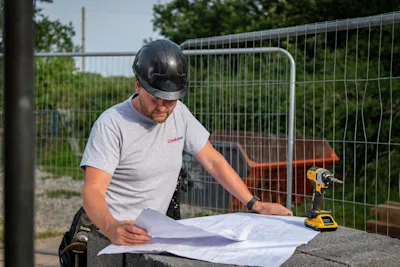 Construction site PPE and workwear