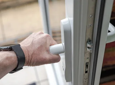 How to change a uPVC door lock