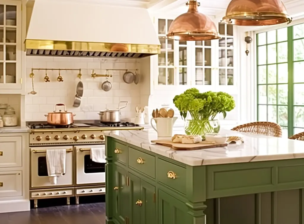 Country kitchen lighting ideas