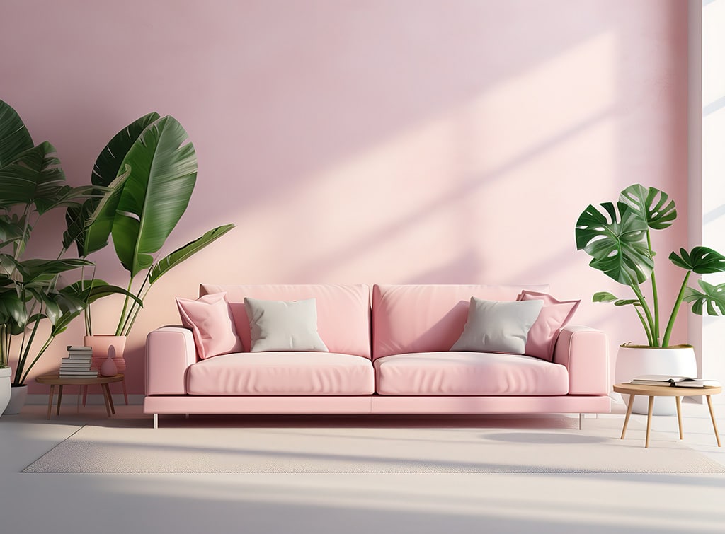 Pink living room ideas that are right on trend