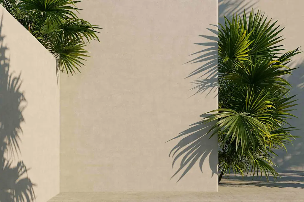 How to render a garden wall