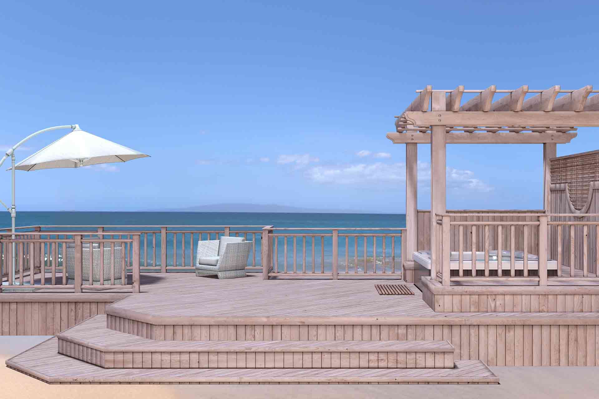Hot tub surround ideas