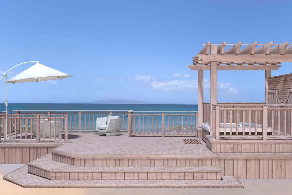 Hot tub surround ideas