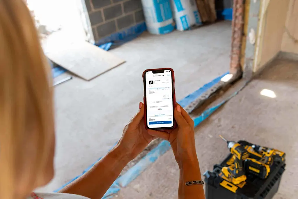 Our quoting and invoicing tool &#8211; saves time on your admin