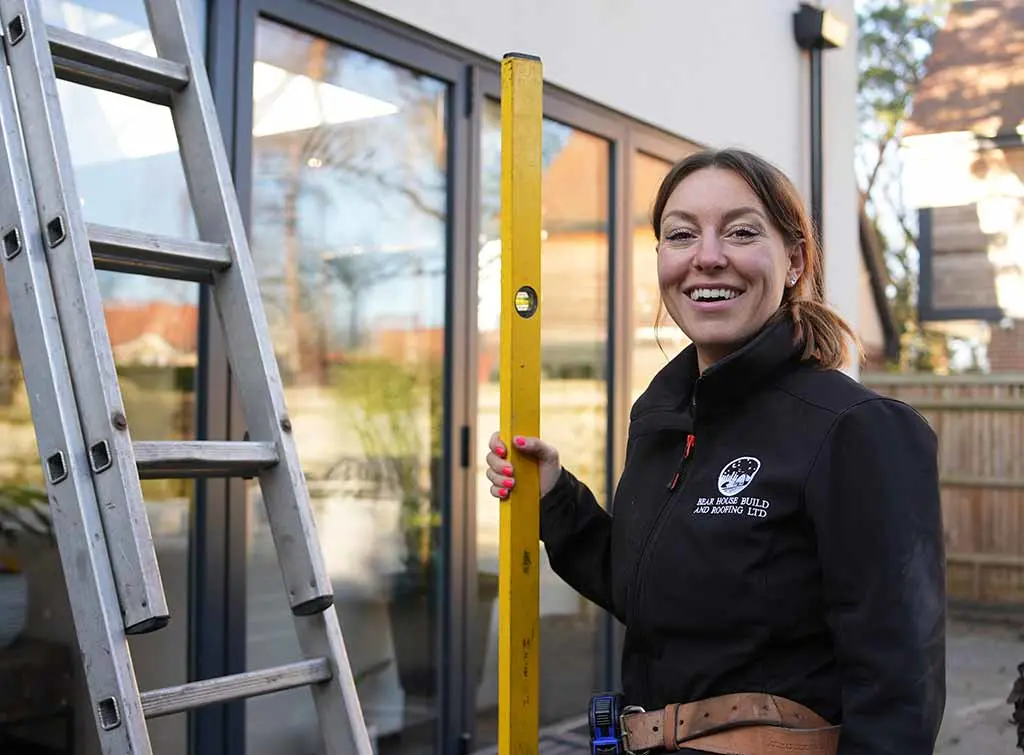 Lily’s story to starting up her building and roofing business