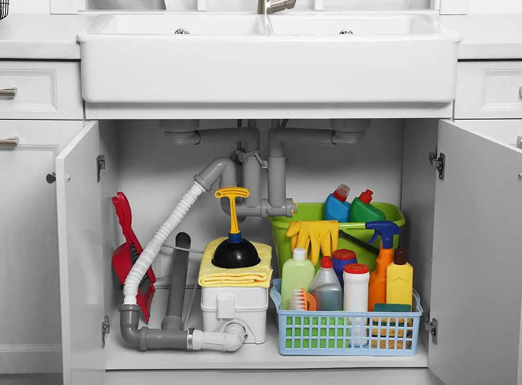 Leak under kitchen sink: what to do