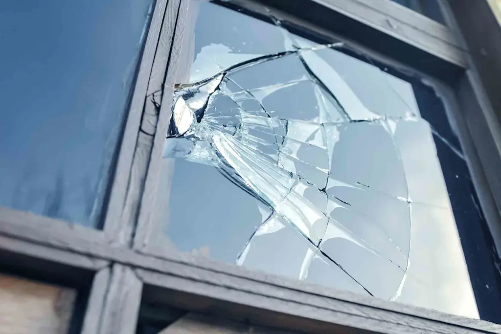 Broken window emergency repair tips