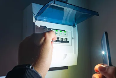 What should I do when there is no electricity in my house?
