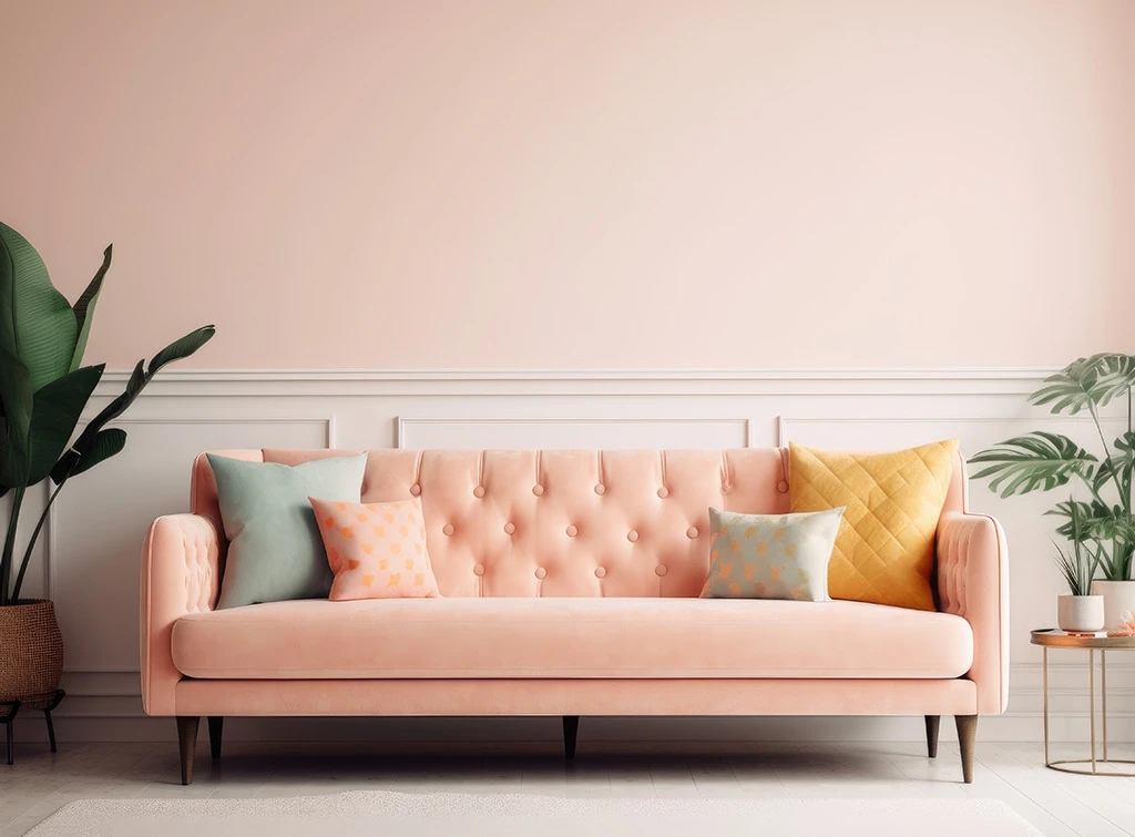 Peach room ideas: embrace Pantone’s colour of the year in 2024
