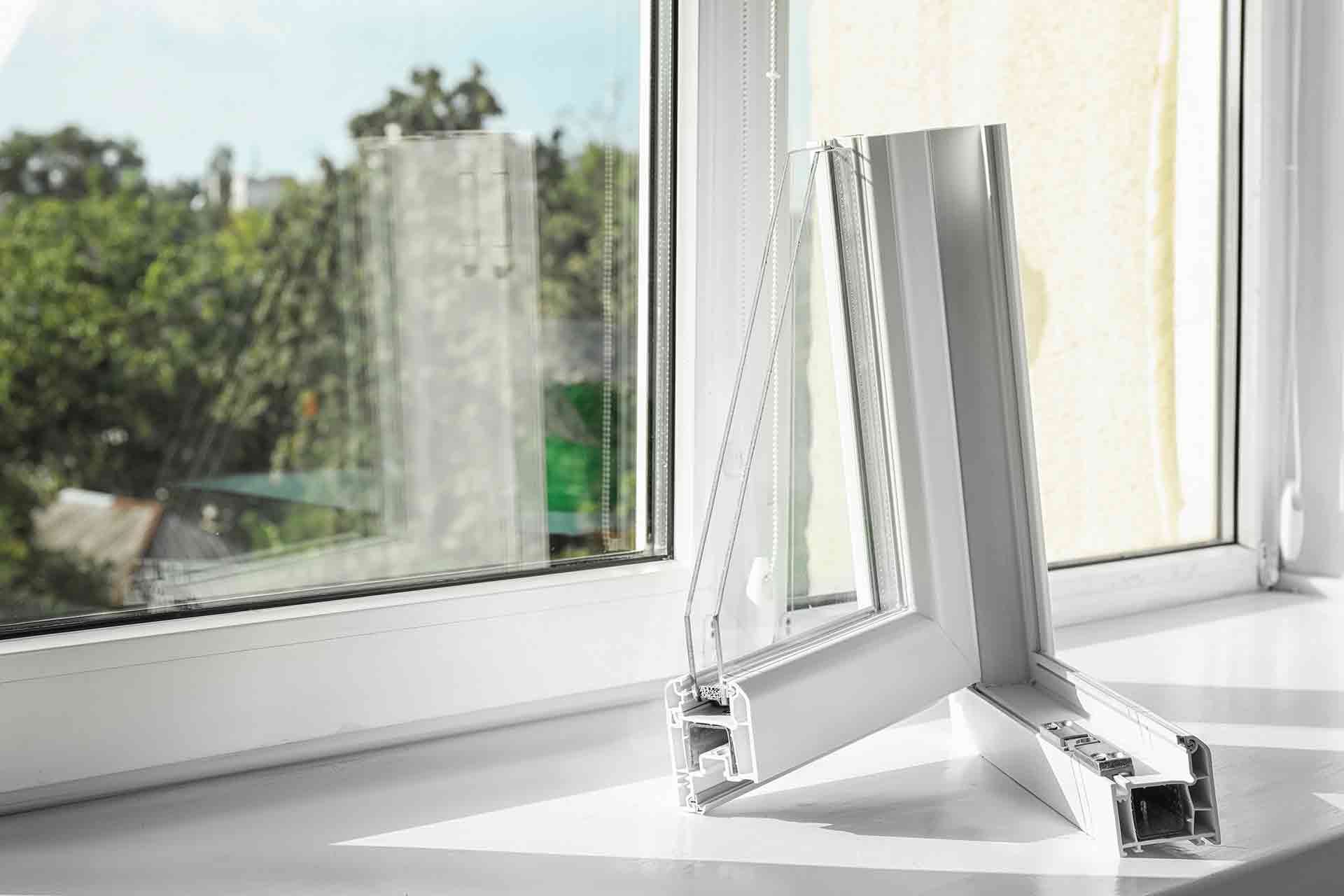 What is double glazing?