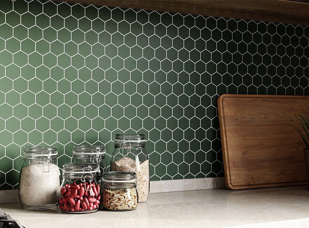 16 gorgeous geometric tile splashback ideas