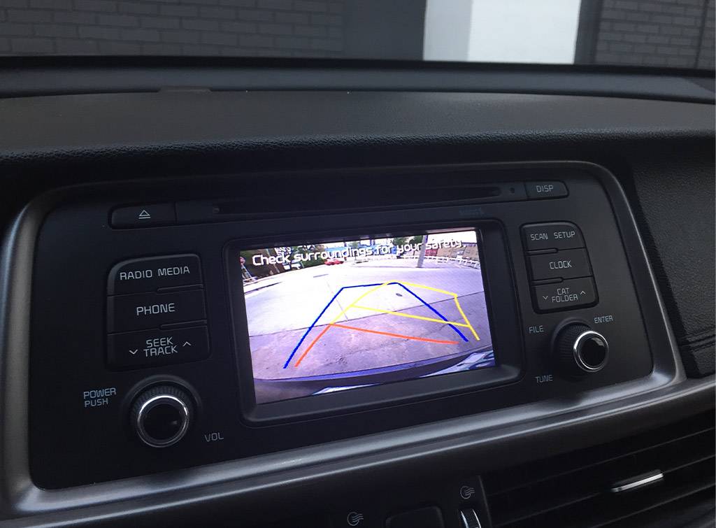 How much does it cost to install a reversing camera?