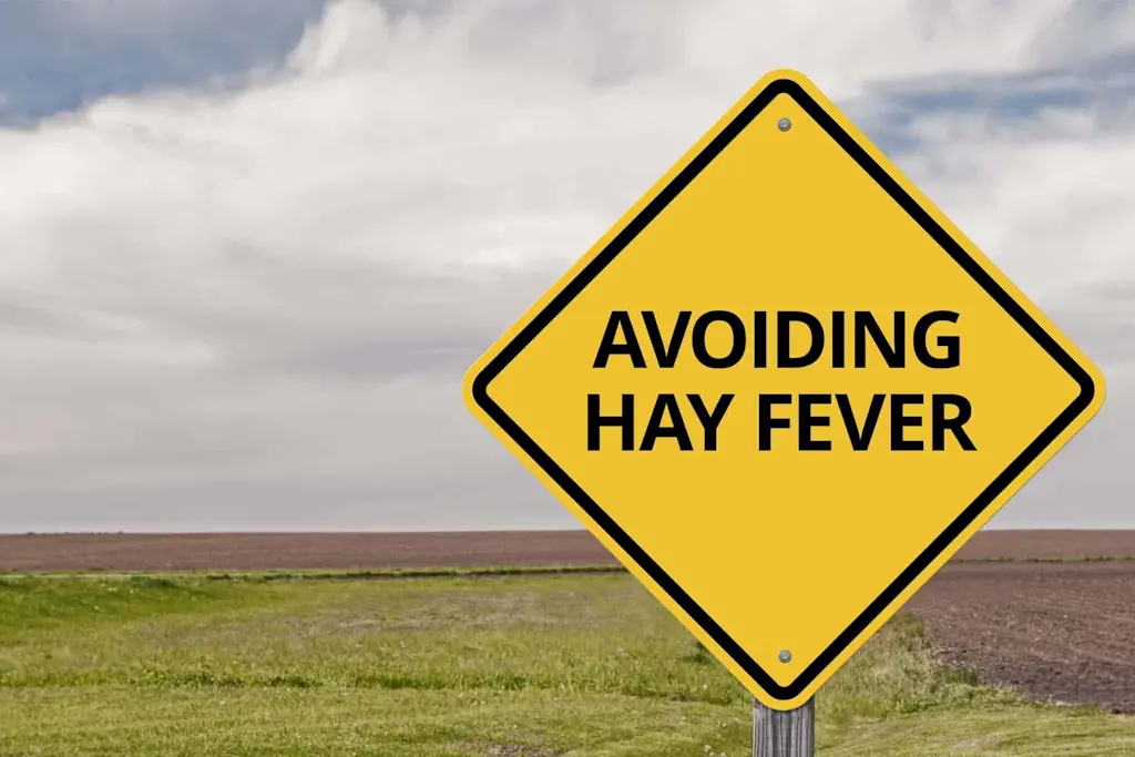Avoiding hay fever at home