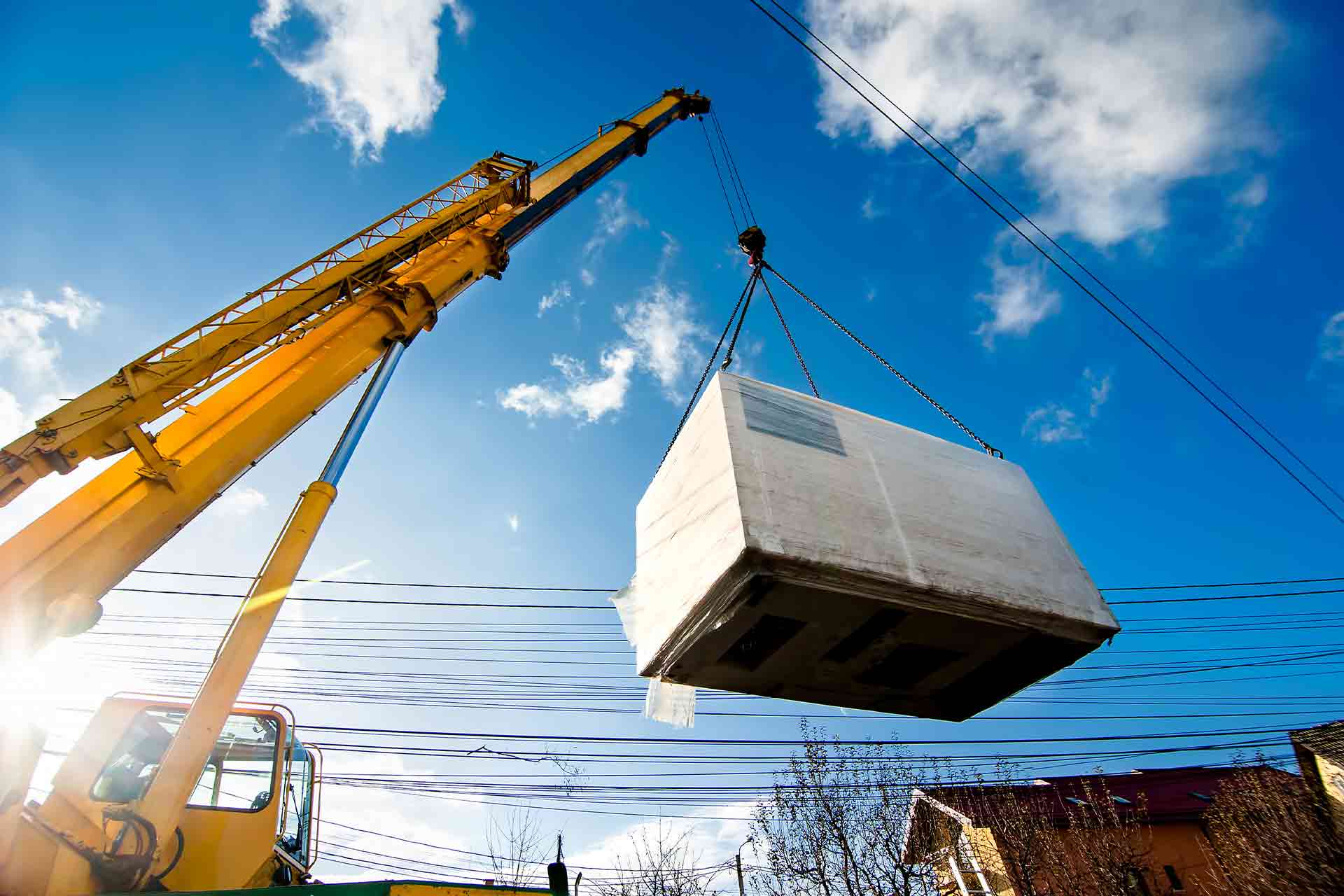 Find crane hire near me