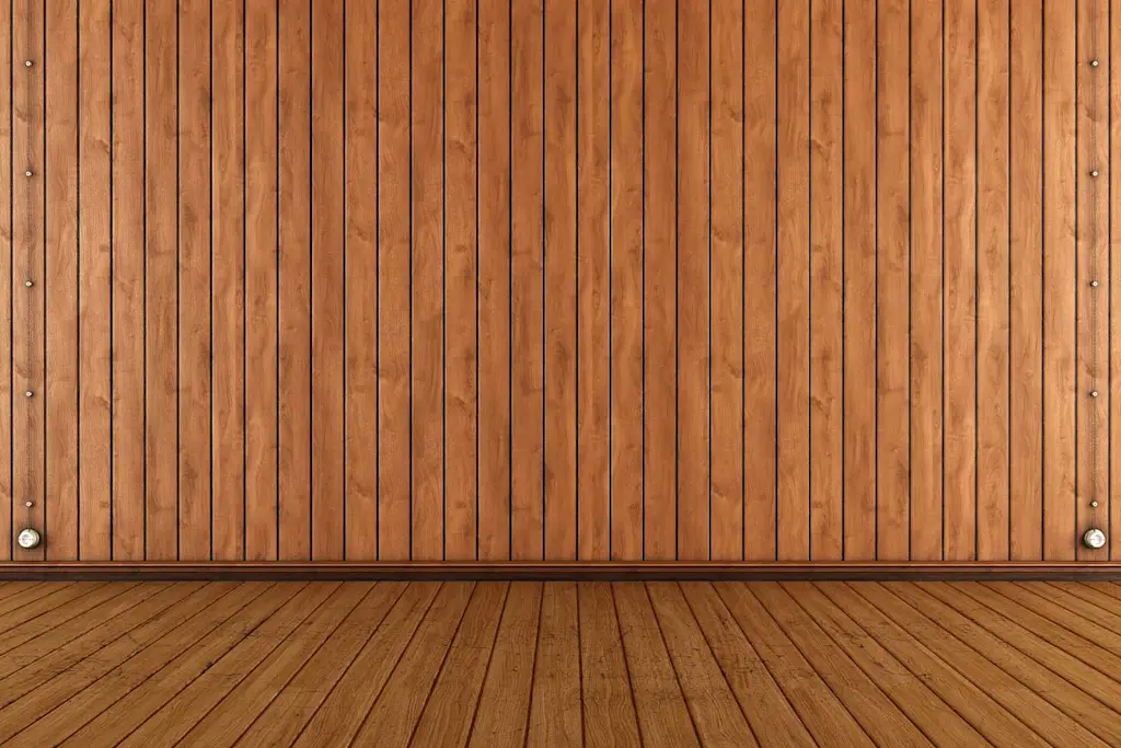 How much does it cost to replace wood panelling with drywall?