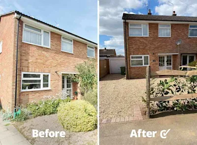 How much does it cost to convert a front garden into a driveway (UK)?