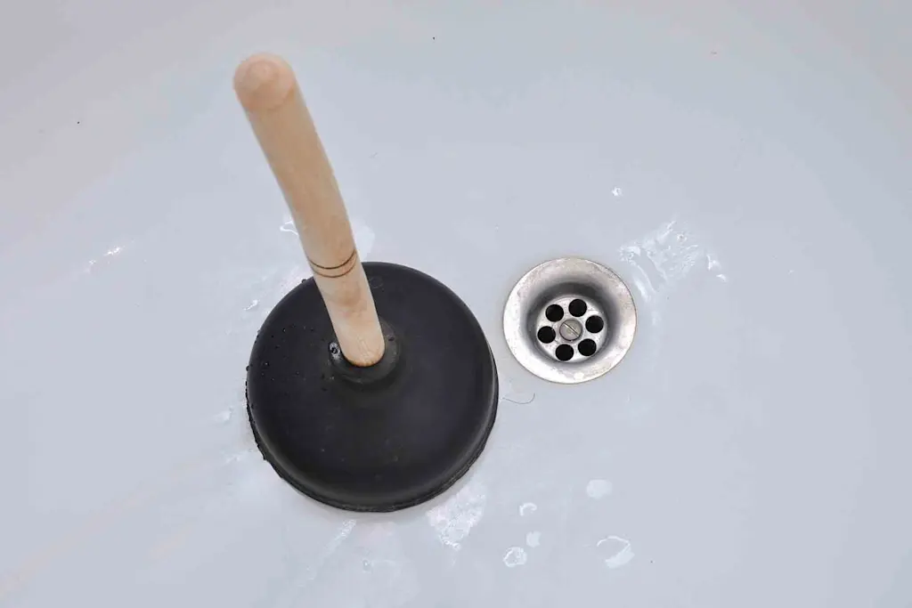 How to unblock a bath drain