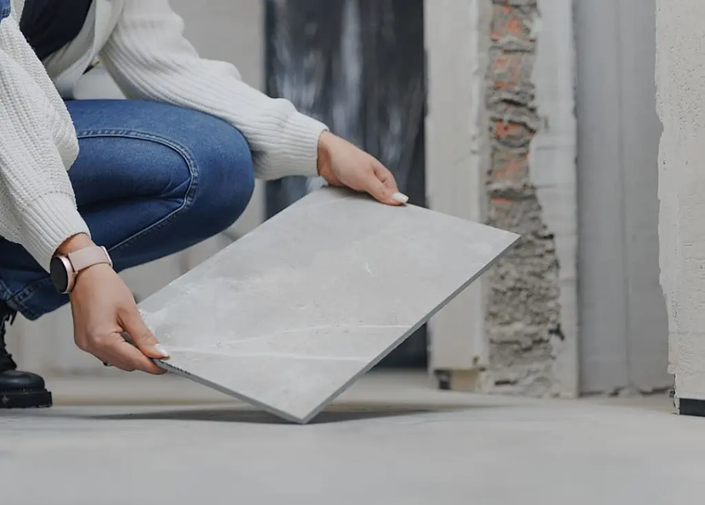 Porcelain tile flooring installation costs in 2025