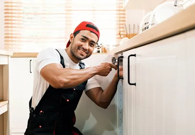 How to adjust cabinet doors