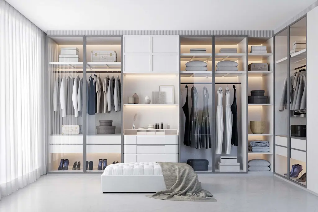 Walk-in wardrobe ideas for all styles and budgets