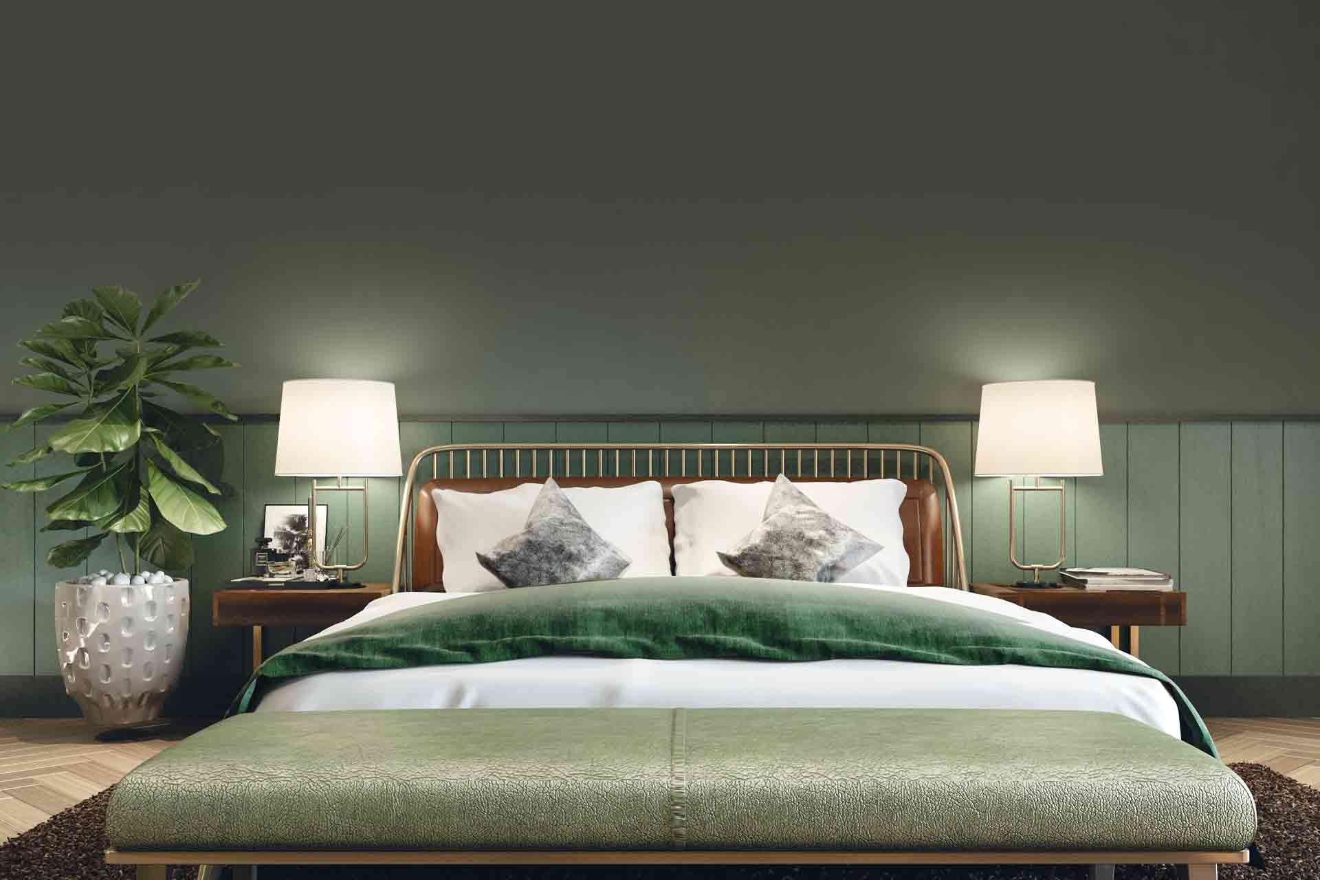 Green bedroom ideas: Fresh interiors inspired by nature