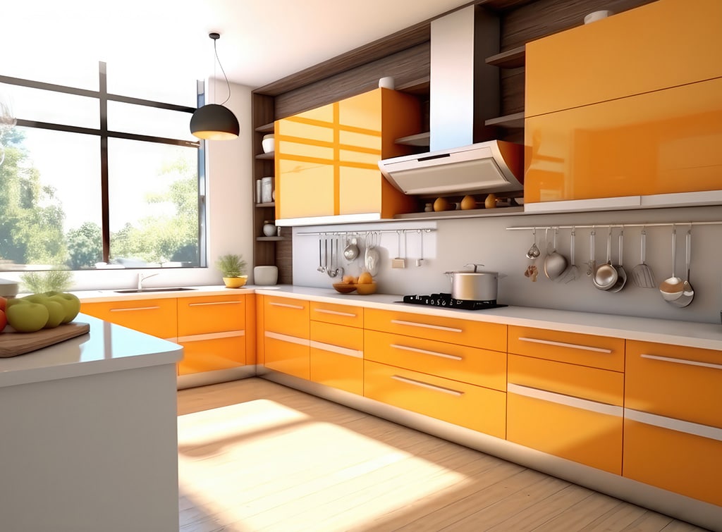 11 jaw-dropping orange kitchen ideas