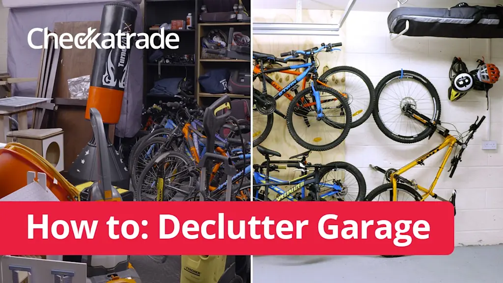 How to declutter your garage in one day
