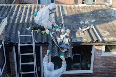 What to do with asbestos roof tiles