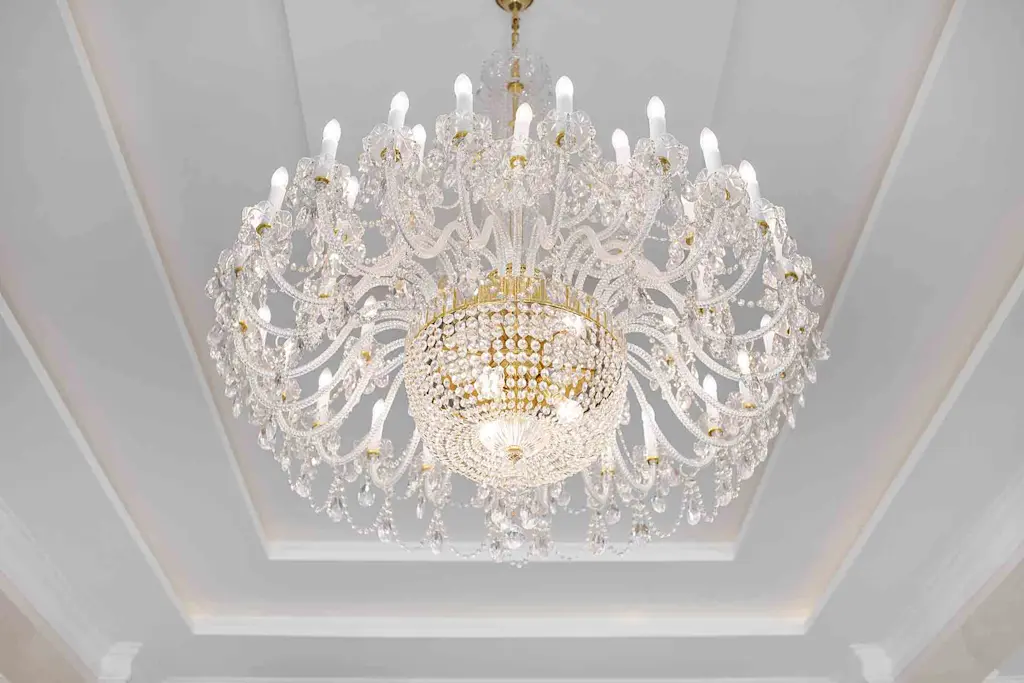 How to hang a chandelier