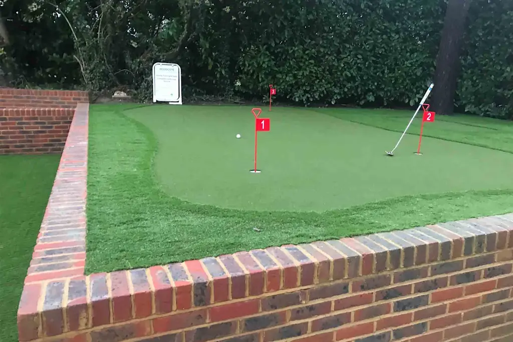 Artificial putting green cost