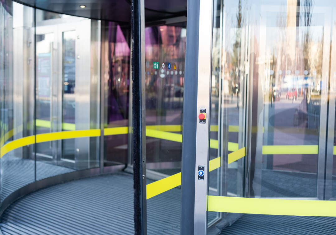 How much does a revolving door cost?