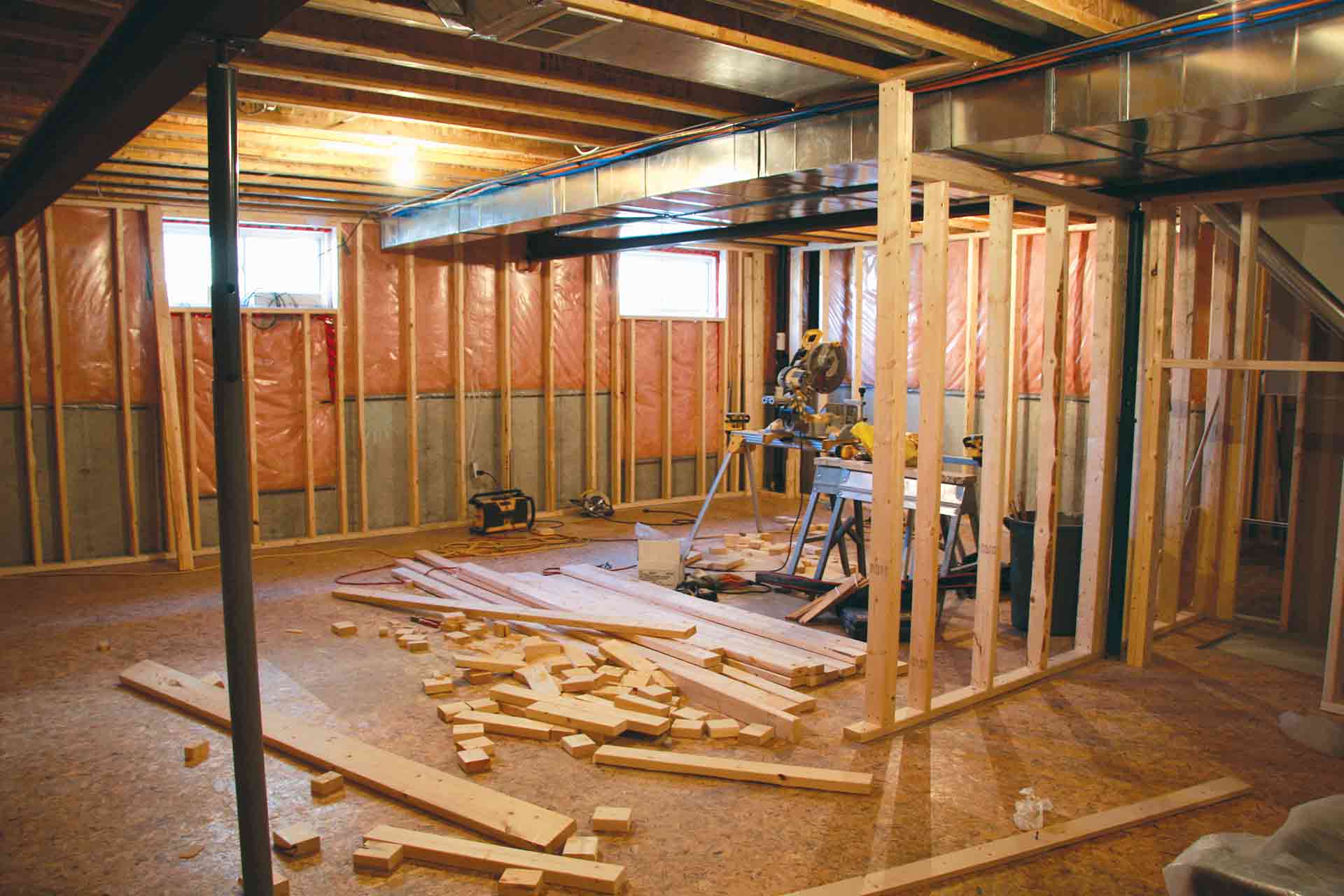 Cost to build a basement