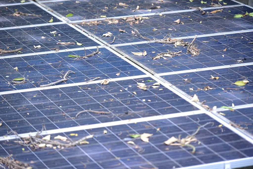 How to clean solar panels