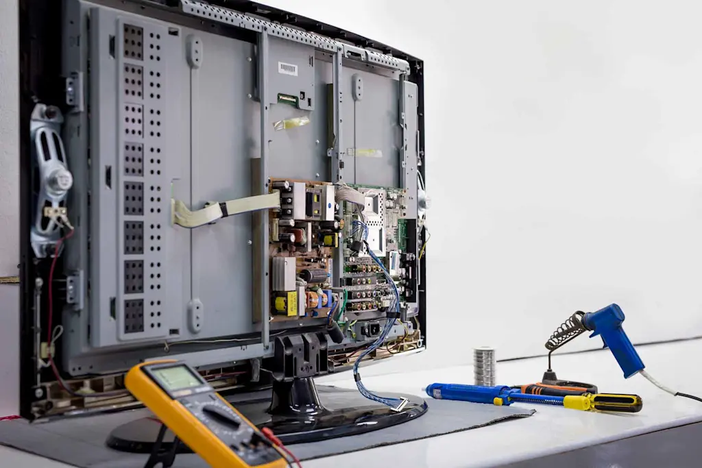 TV screen repair costs in the UK