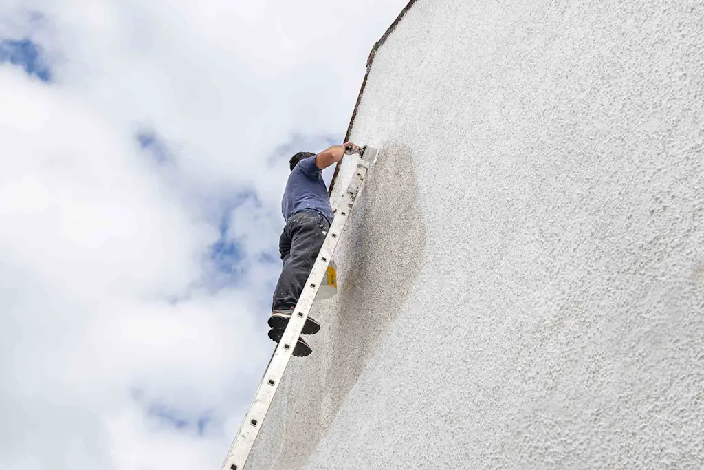 Cost to paint pebbledash house