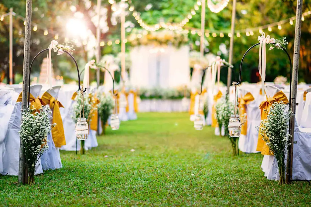 Garden wedding cost guide