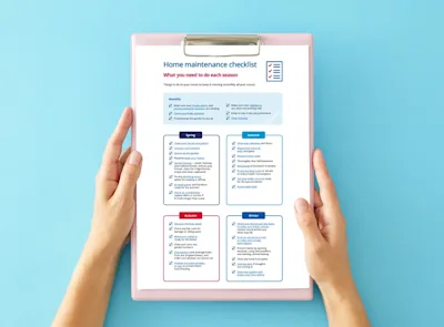 Home maintenance checklist – get your free copy