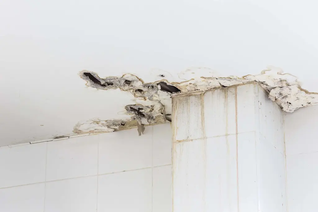 How to deal with water leaking from the ceiling