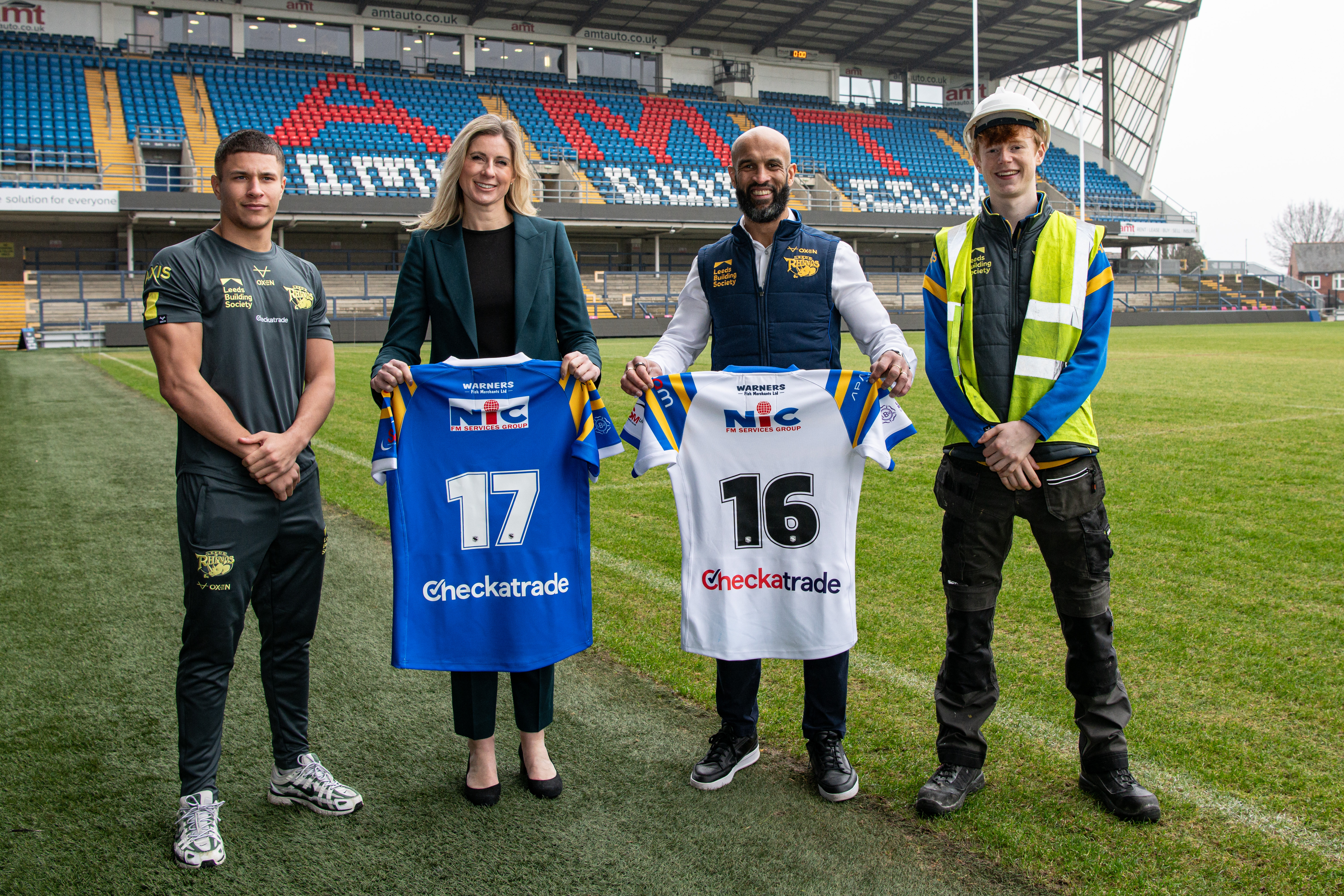Checkatrade and Leeds Rhinos announce partnership to address lack of skills, opportunities and apprenticeships for young people in the North