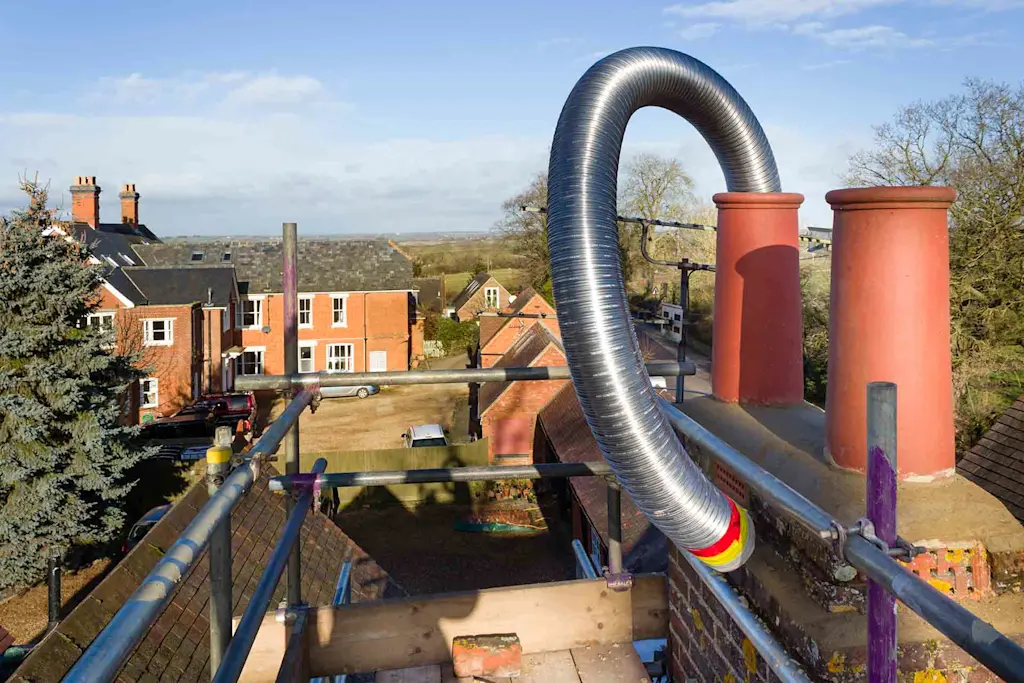 How to fit a chimney liner