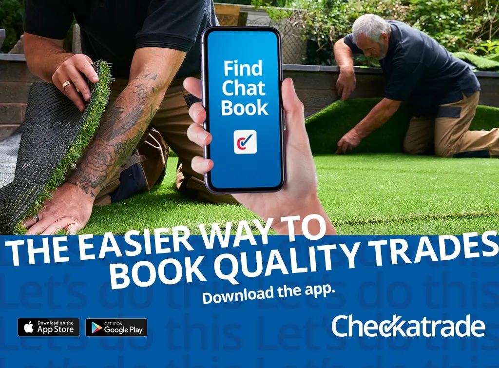 Find, chat to, and book high-quality trades on the new Checkatrade app