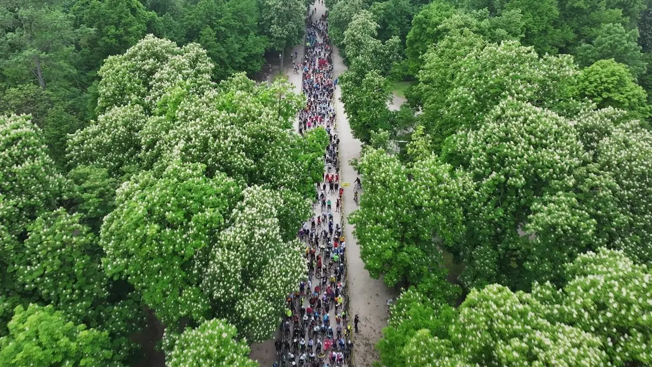 L'etape start line