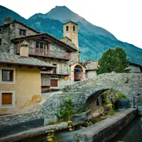 Chianale Village