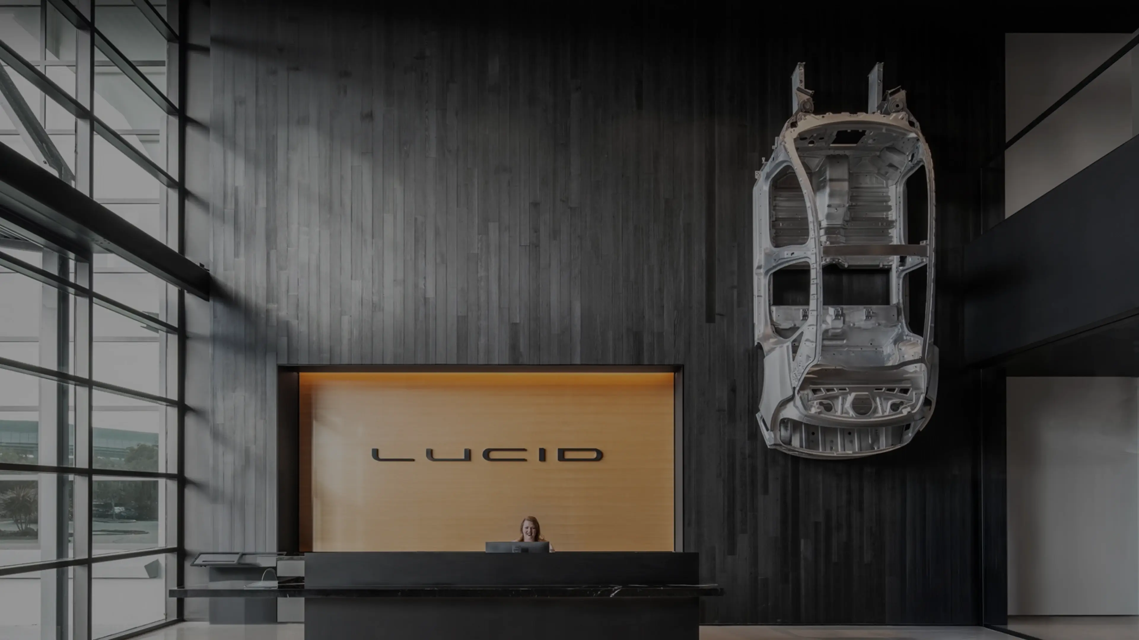 Image of Lucid Motors Headquarter lobby