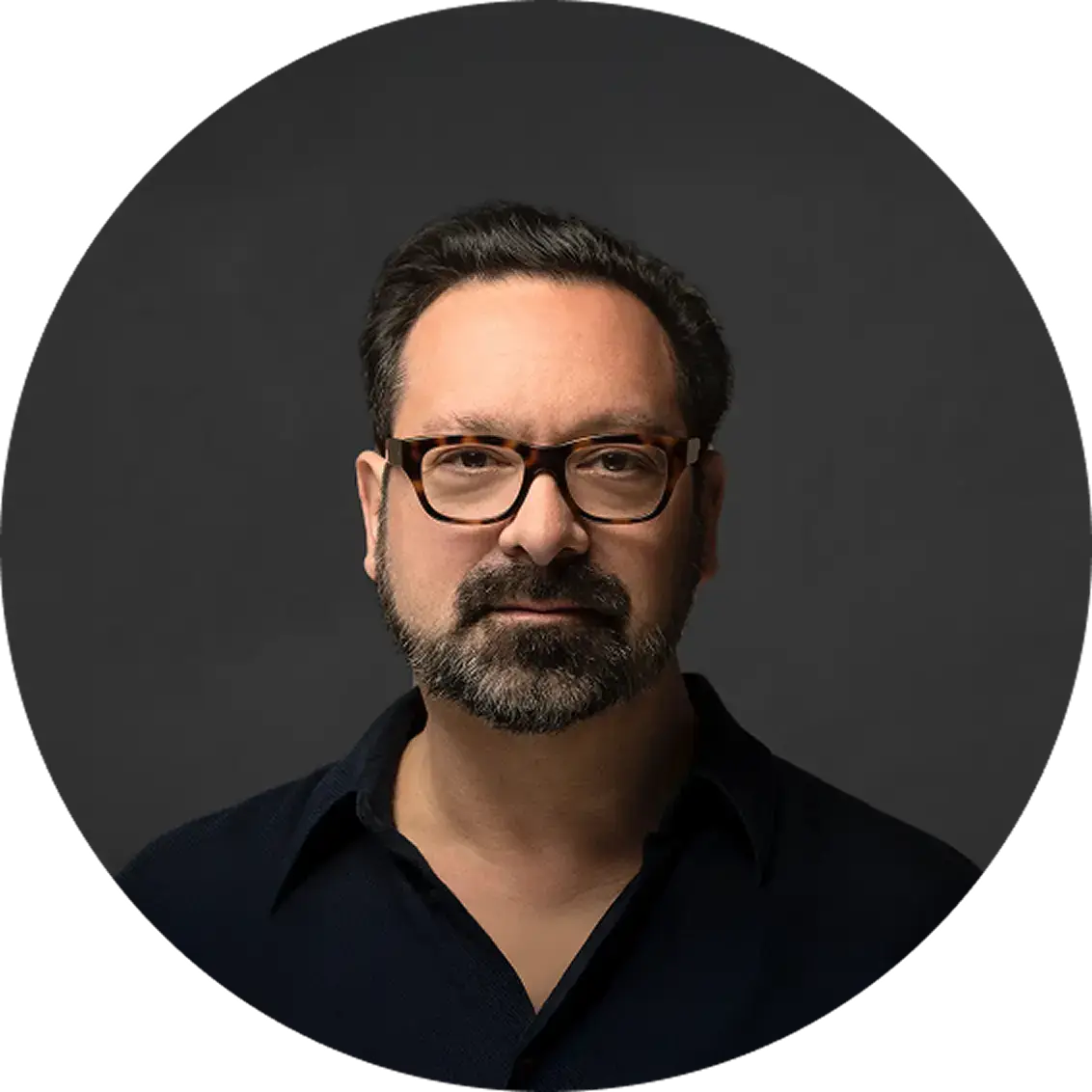 Professional headshot of a director James Mangold.