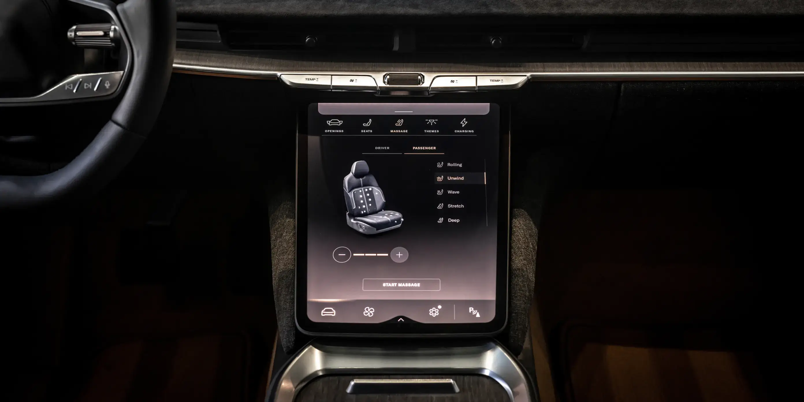 Massasjeseter Lysbilde