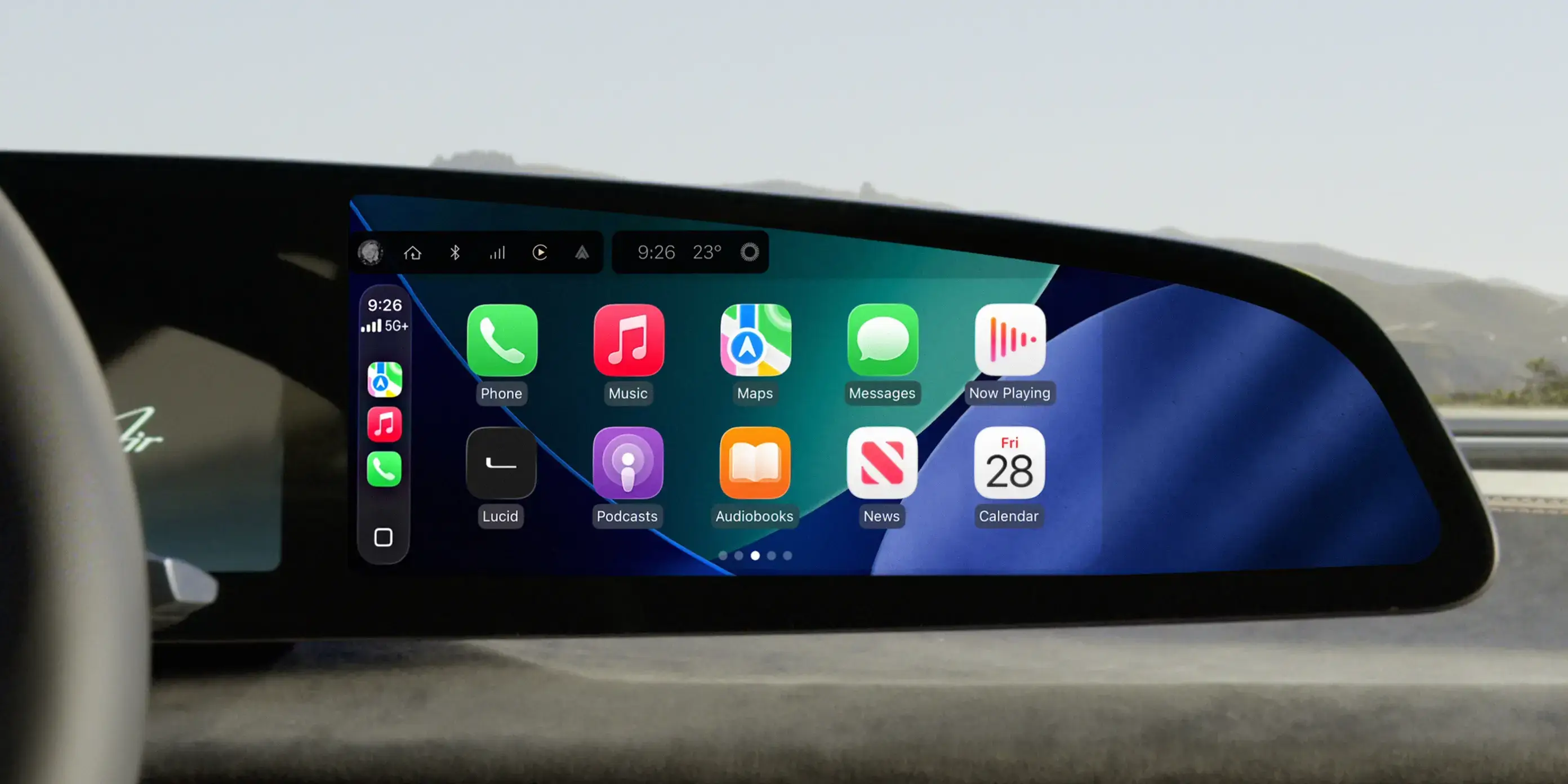 CarPlay Alexa Carousel Slide