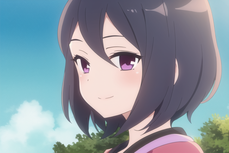 矢沢紫音の生成画像